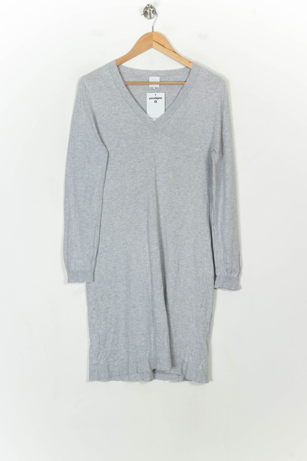 Robe Pull Grise - Taille L/40 de la marque Karl Marc John | PARAD118992 - Vendu par Paradigme - Image 2