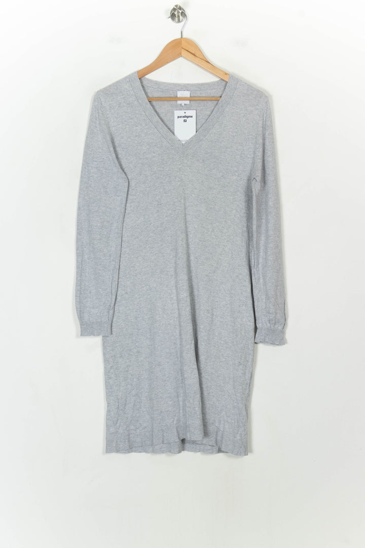 Robe Pull Grise - Taille L/40 de la marque Karl Marc John | PARAD118992 - Vendu par Paradigme - Image 2