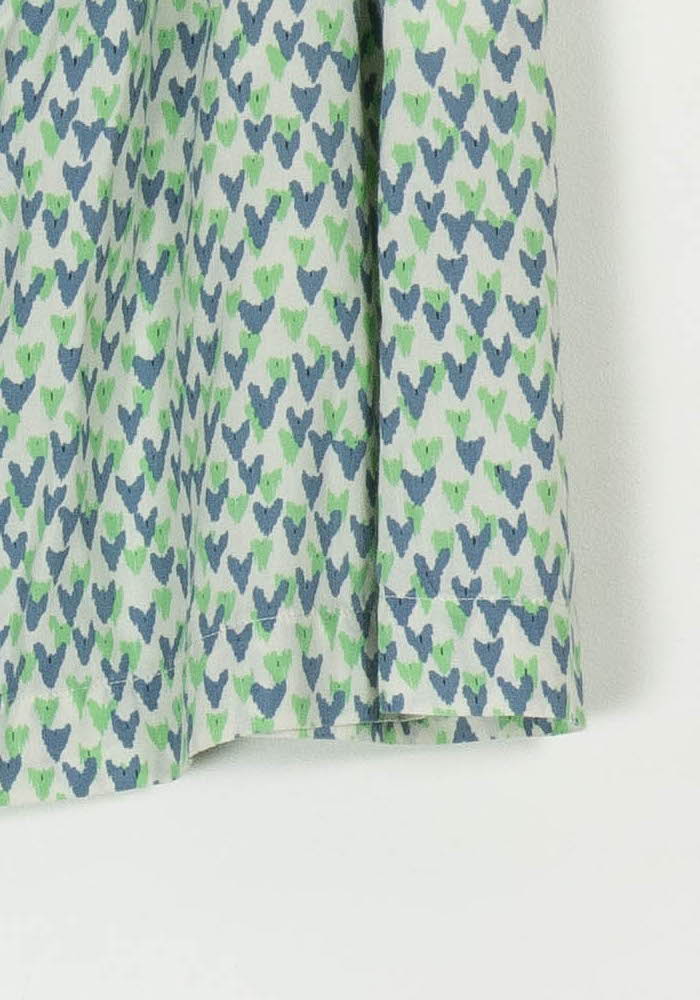 Jupe Courte Verte et Bleue - Taille M/38 de la marque Kookai | PARAD118997 - Vendu par Paradigme - Image 3