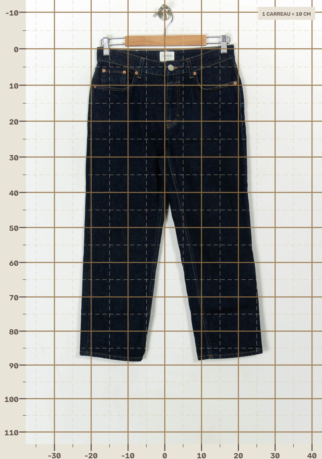 Jean Bleu - Taille M/38 de la marque Closed | PARAD119001 - Vendu par Paradigme - Image 4