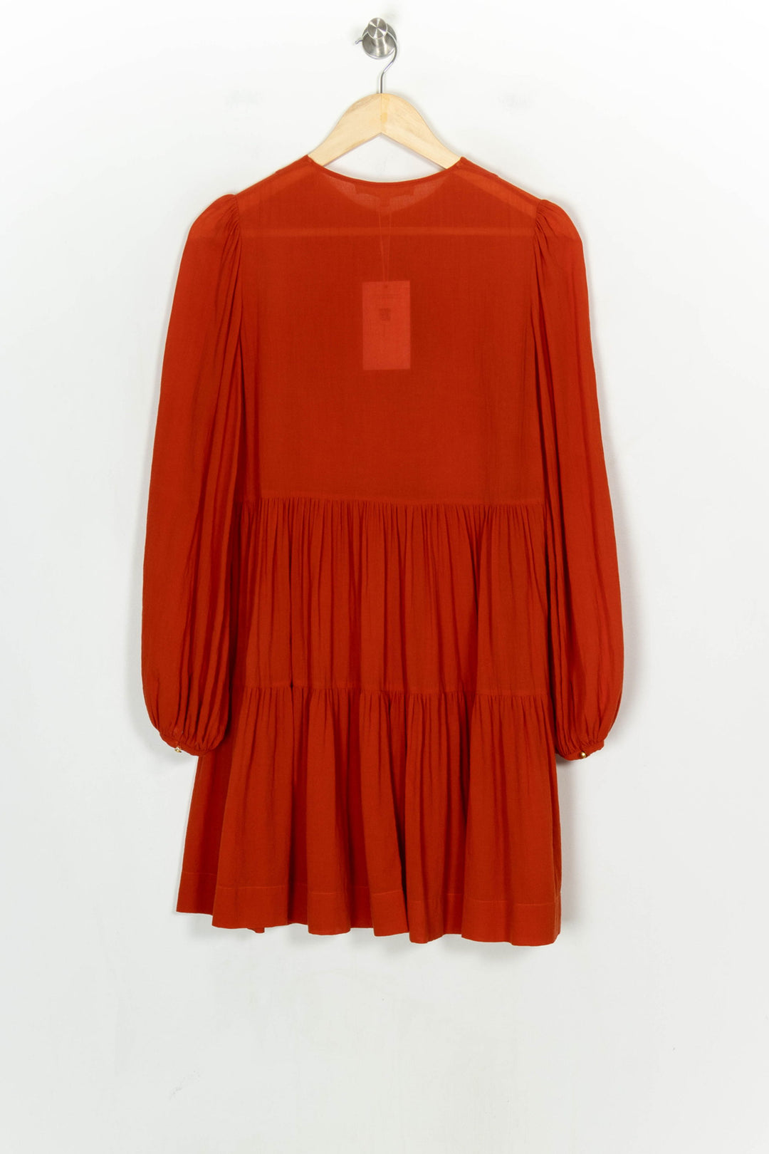 Robe Courte Orange - Taille M/38 de la marque Vanessa Bruno | PARAD119005 - Vendu par Paradigme - Image 5