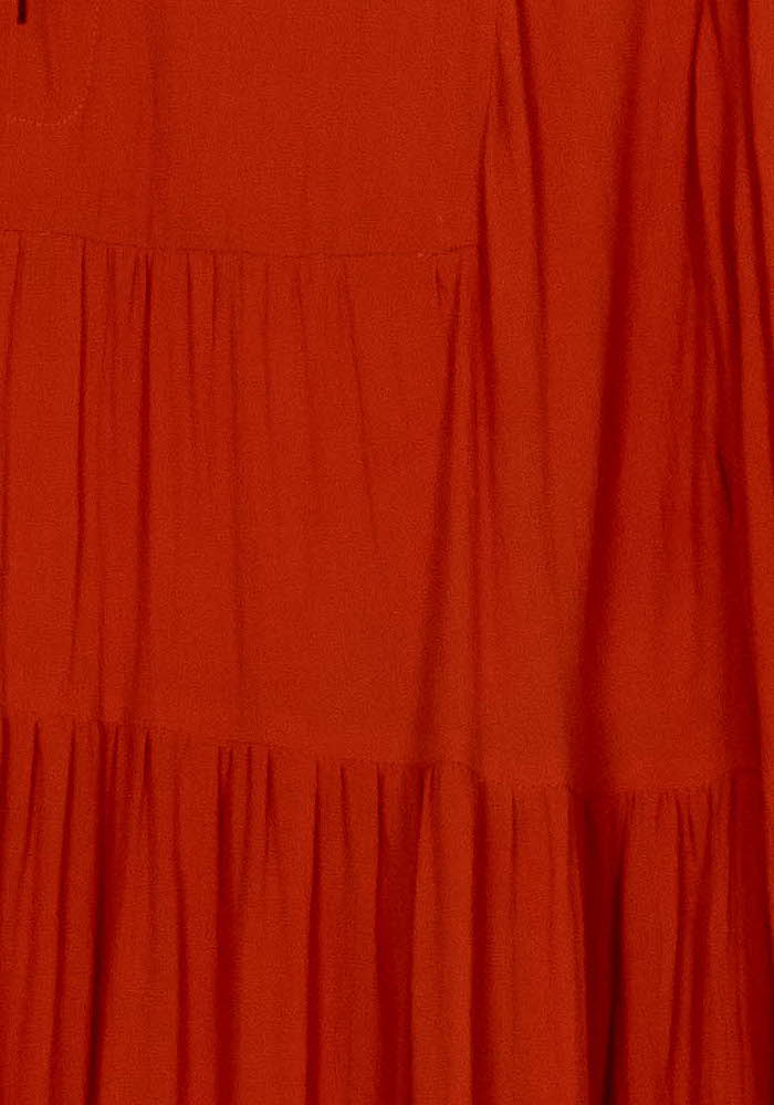 Robe Courte Orange - Taille M/38 de la marque Vanessa Bruno | PARAD119005 - Vendu par Paradigme - Image 3