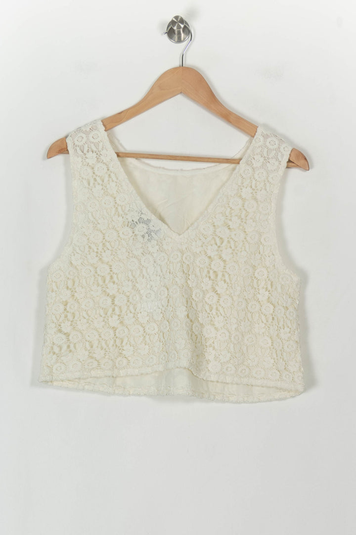 Débardeur Blanc - Taille S/36 de la marque Rosaé Paris | PARAD119006 - Vendu par Paradigme - Image 5