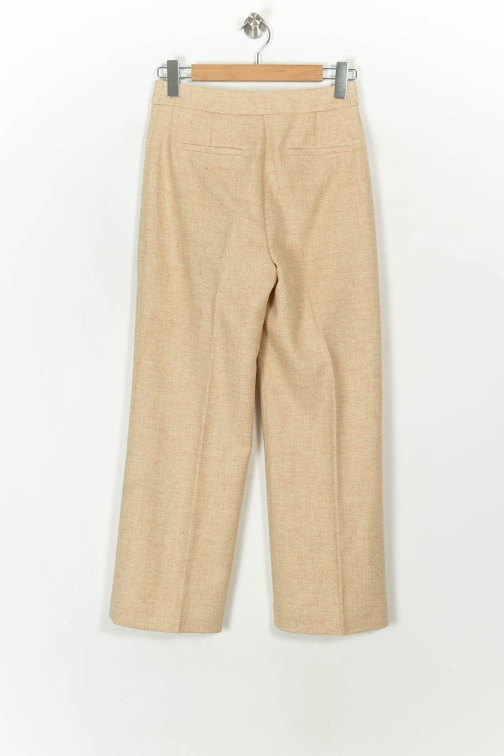 Pantalon Large Beige - Taille S/36 de la marque Sézane | PARAD119007 - Vendu par Paradigme - Image 5