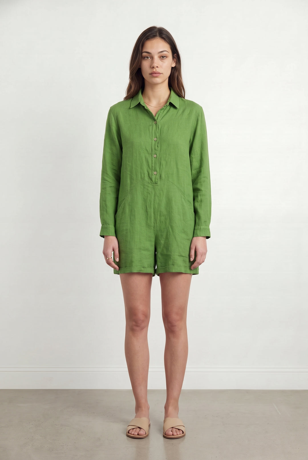 Combinaison Verte - Taille XS/34 de la marque La Fée Maraboutée | PARAD119011 - Vendu par Paradigme - Image 1
