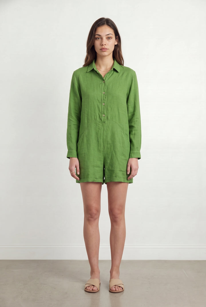 Combinaison Verte - Taille XS/34 de la marque La Fée Maraboutée | PARAD119011 - Vendu par Paradigme - Image 1