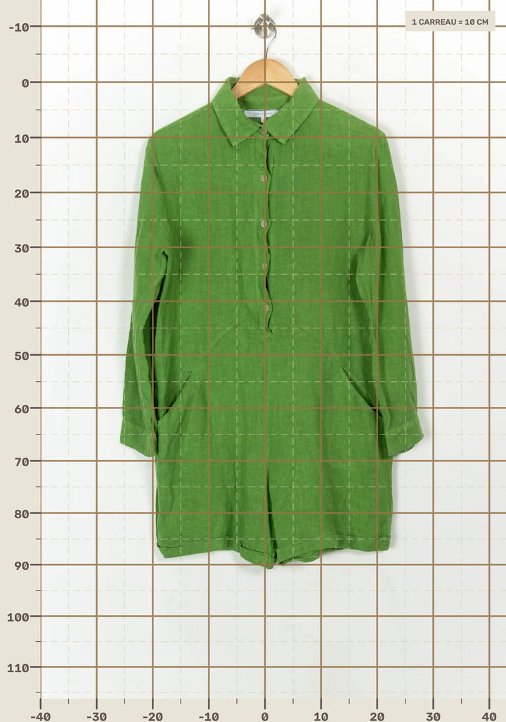 Combinaison Verte - Taille XS/34 de la marque La Fée Maraboutée | PARAD119011 - Vendu par Paradigme - Image 4