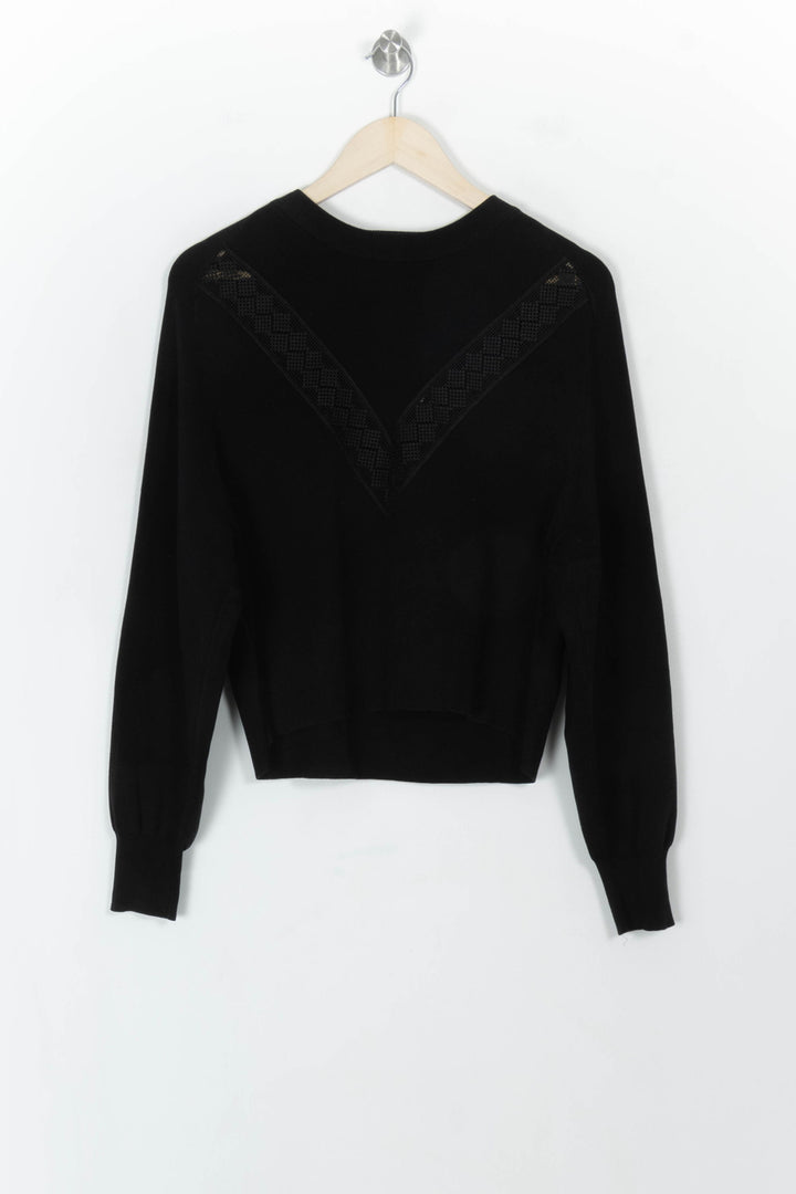 Pull Noir - Taille M/38 de la marque ZAPA | PARAD119012 - Vendu par Paradigme - Image 2