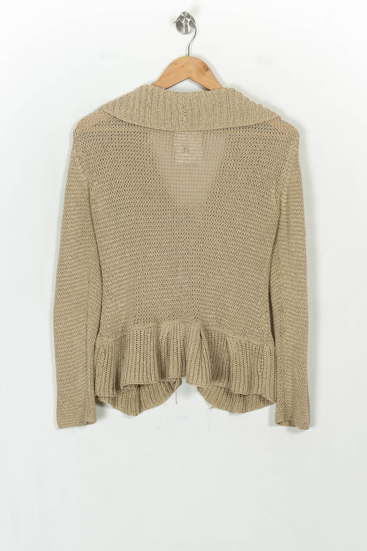 Gilet Beige - Taille M/38 de la marque La Fée Maraboutée | PARAD119015 - Vendu par Paradigme - Image 5