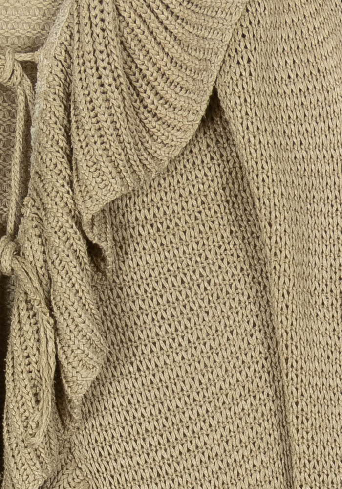 Gilet Beige - Taille M/38 de la marque La Fée Maraboutée | PARAD119015 - Vendu par Paradigme - Image 3