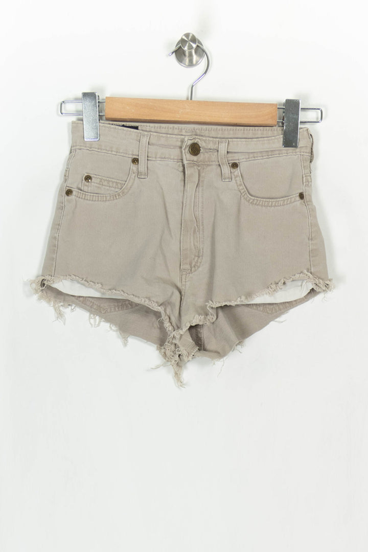 Short en Jean Beige - Taille XS/34 de la marque Lee | PARAD119018 - Vendu par Paradigme - Image 2