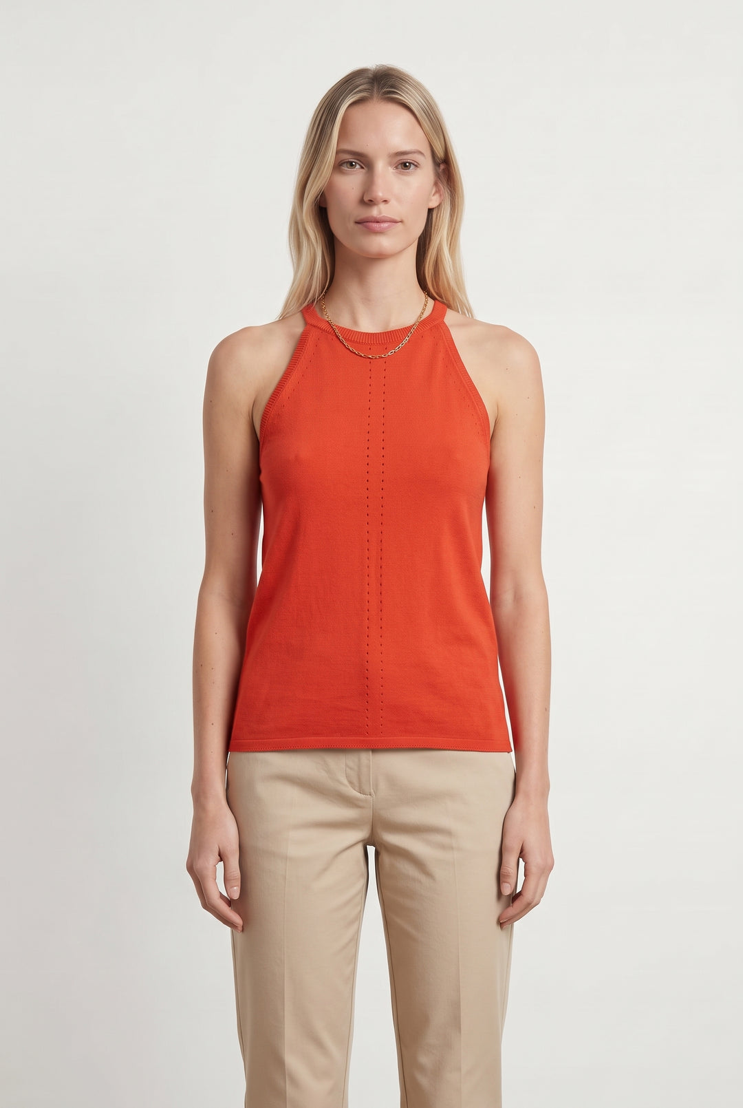Débardeur Rouge - Taille M/38 de la marque Orta | PARAD119021 - Vendu par Paradigme - Image 1
