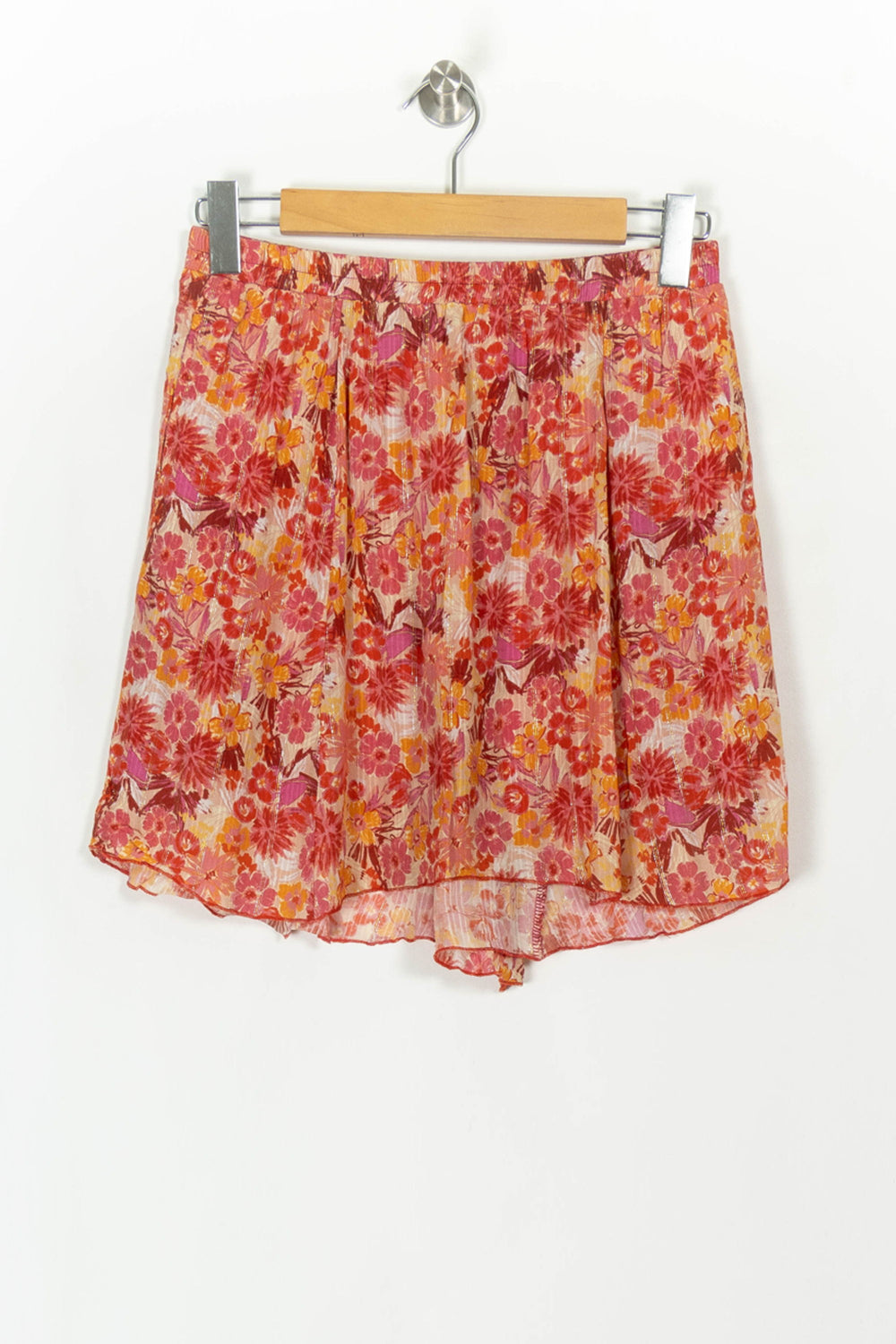 Jupe Fleurie Multicolore - Taille M/38 de la marque Orta | PARAD119024 - Vendu par Paradigme - Image 2