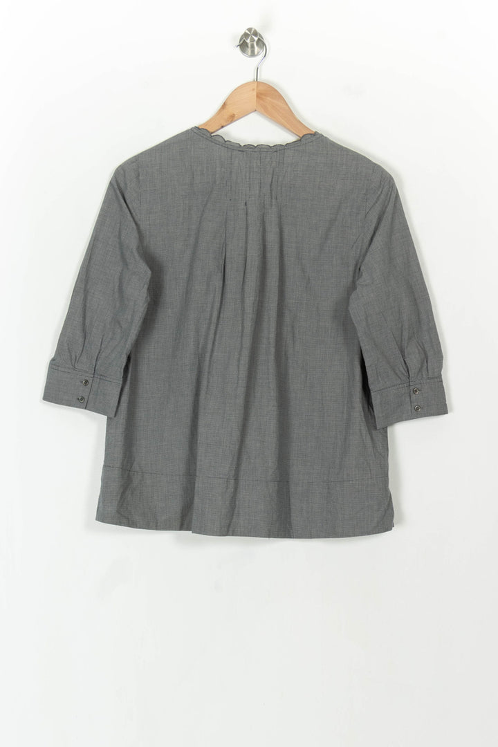Blouse Grise - Taille L/40 de la marque Comptoir des Cotonniers | PARAD119032 - Vendu par Paradigme - Image 5
