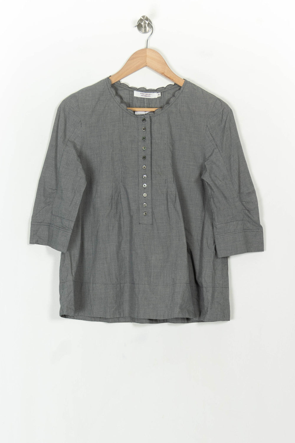 Blouse Grise - Taille L/40 de la marque Comptoir des Cotonniers | PARAD119032 - Vendu par Paradigme - Image 2
