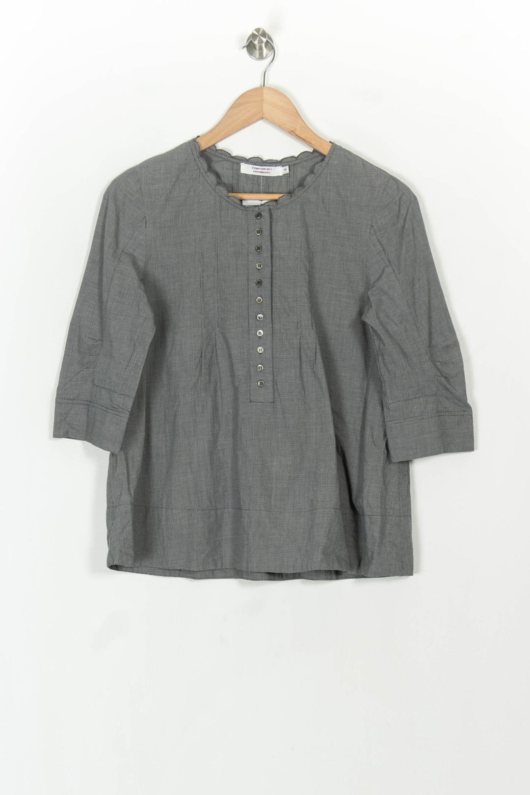 Blouse Grise - Taille L/40 de la marque Comptoir des Cotonniers | PARAD119032 - Vendu par Paradigme - Image 2