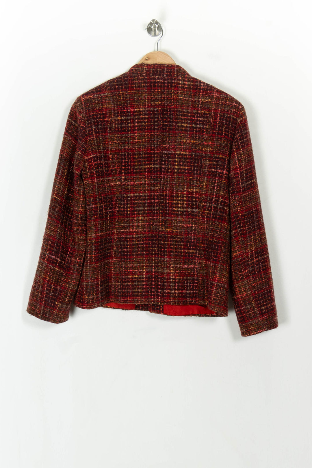Veste Rouge et Marron - Taille L/40 de la marque ZAPA | PARAD119035 - Vendu par Paradigme - Image 5