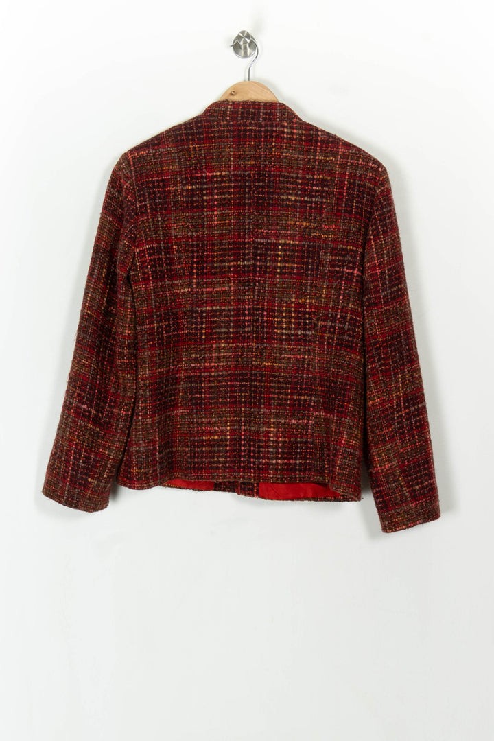 Veste Rouge et Marron - Taille L/40 de la marque ZAPA | PARAD119035 - Vendu par Paradigme - Image 5