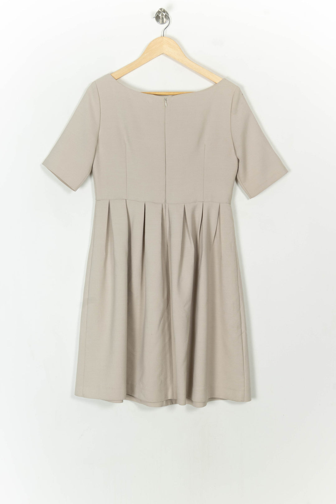 Robe Courte Beige - Taille XL/42 de la marque Tara Jarmon | PARAD119038 - Vendu par Paradigme - Image 5