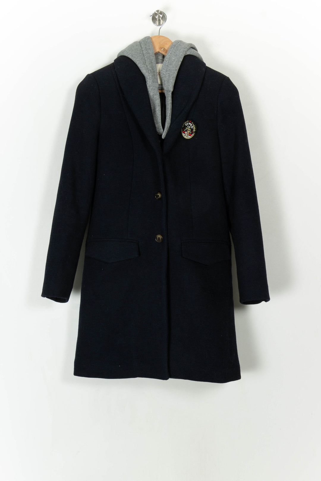 Manteau Bleu et Gris - Taille M/38 de la marque I.Code | PARAD119042 - Vendu par Paradigme - Image 2