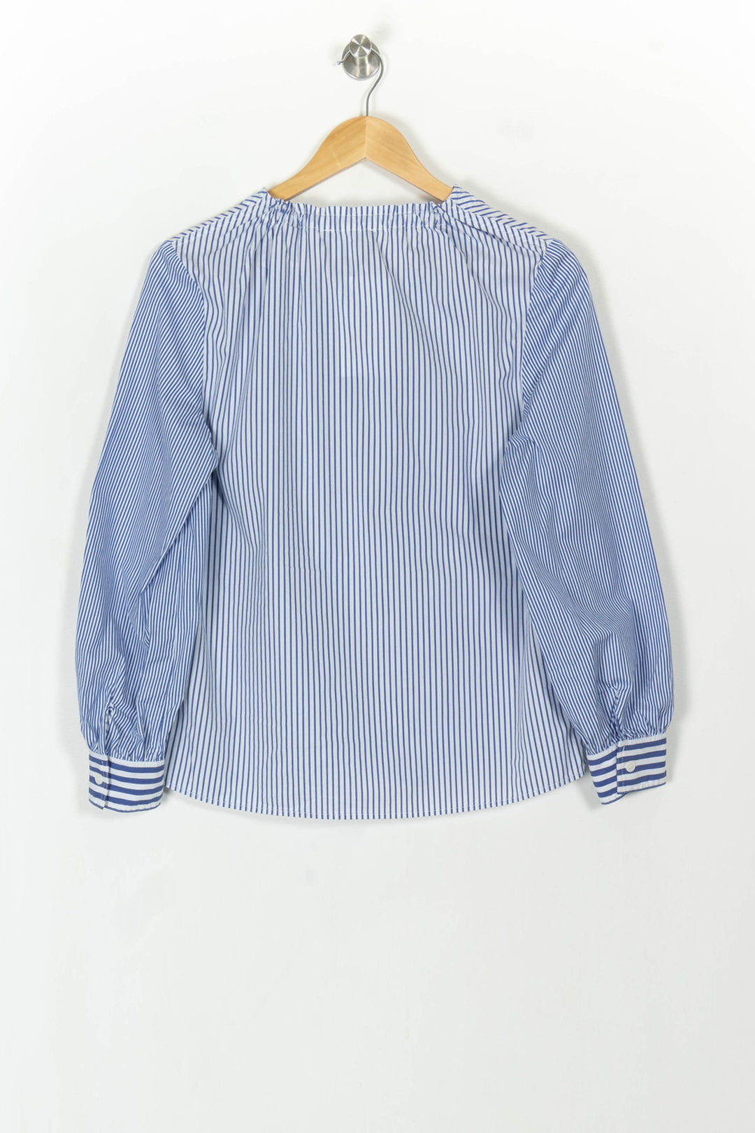 Blouse Rayée Bleue et Blanche - Taille M/38 de la marque The Kooples | PARAD119044 - Vendu par Paradigme - Image 5