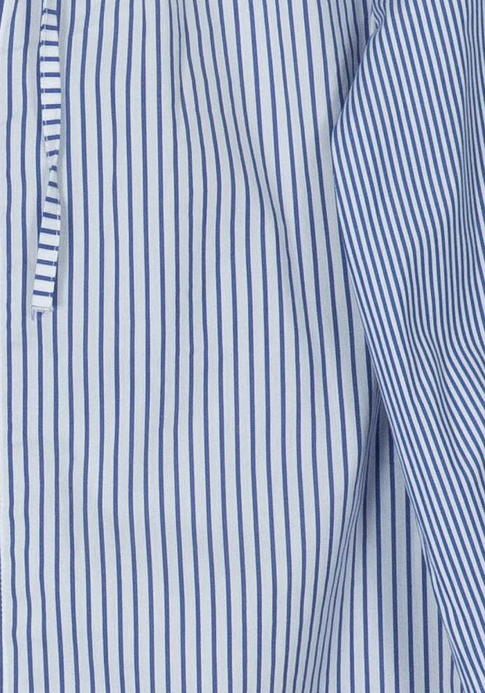 Blouse Rayée Bleue et Blanche - Taille M/38 de la marque The Kooples | PARAD119044 - Vendu par Paradigme - Image 3