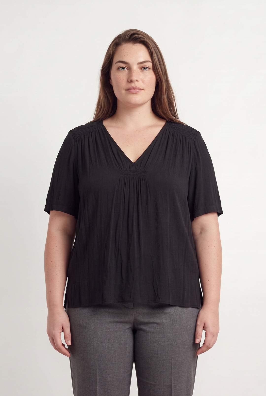 Blouse Noire - Taille XXL/44 de la marque IKKS | PARAD119047 - Vendu par Paradigme - Image 1