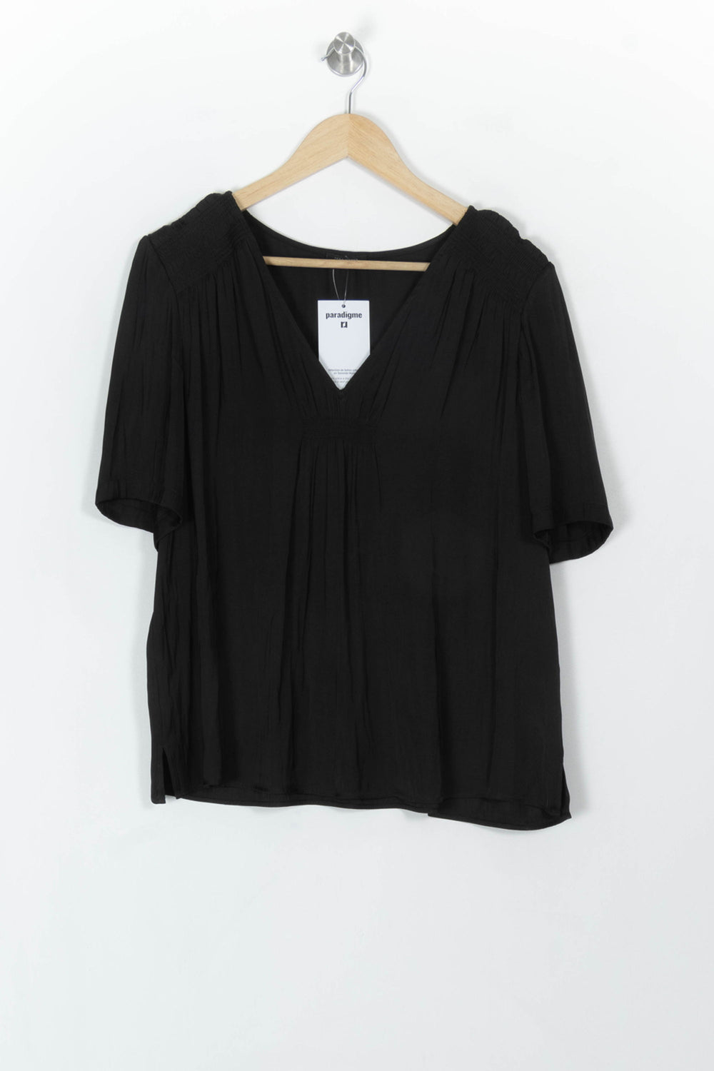 Blouse Noire - Taille XXL/44 de la marque IKKS | PARAD119047 - Vendu par Paradigme - Image 2