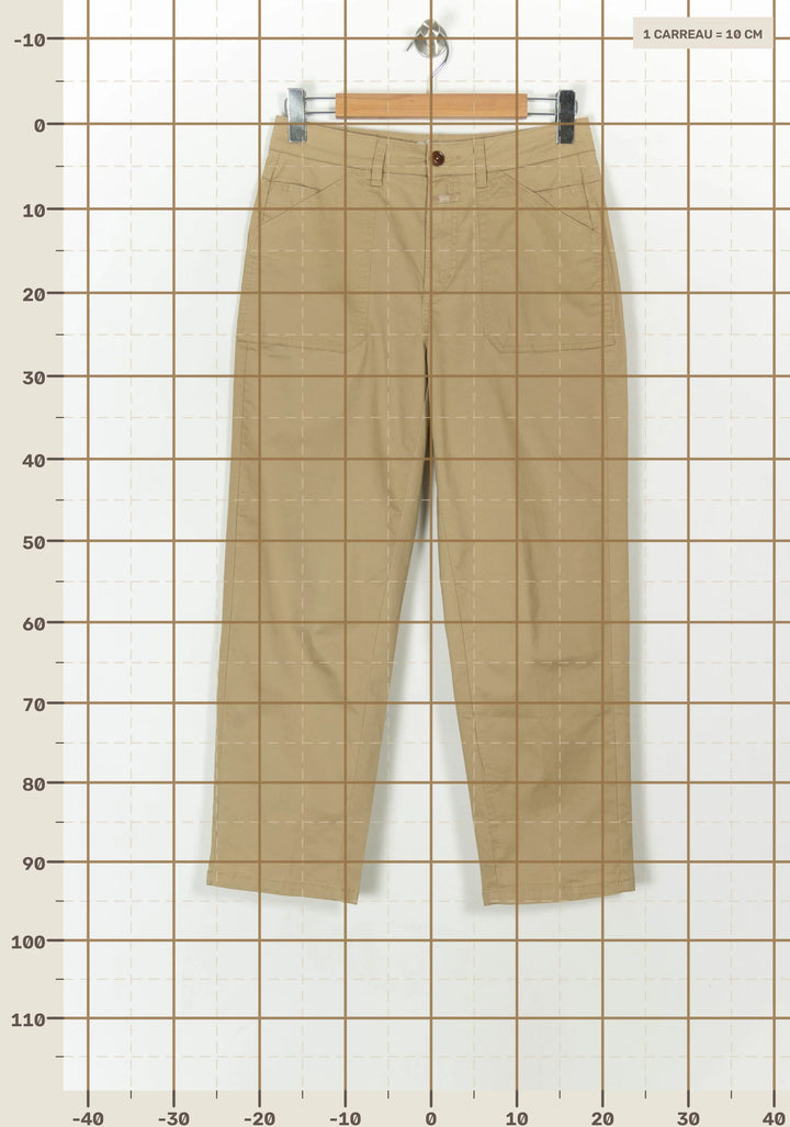 Pantalon Beige - Taille M/38 de la marque Closed | PARAD119053 - Vendu par Paradigme - Image 4
