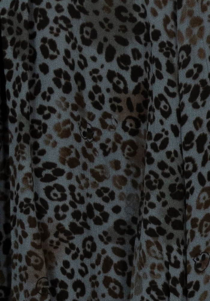 Blouse Léopard Noire et Marron - Taille XXL/44 de la marque IKKS | PARAD119058 - Vendu par Paradigme - Image 3