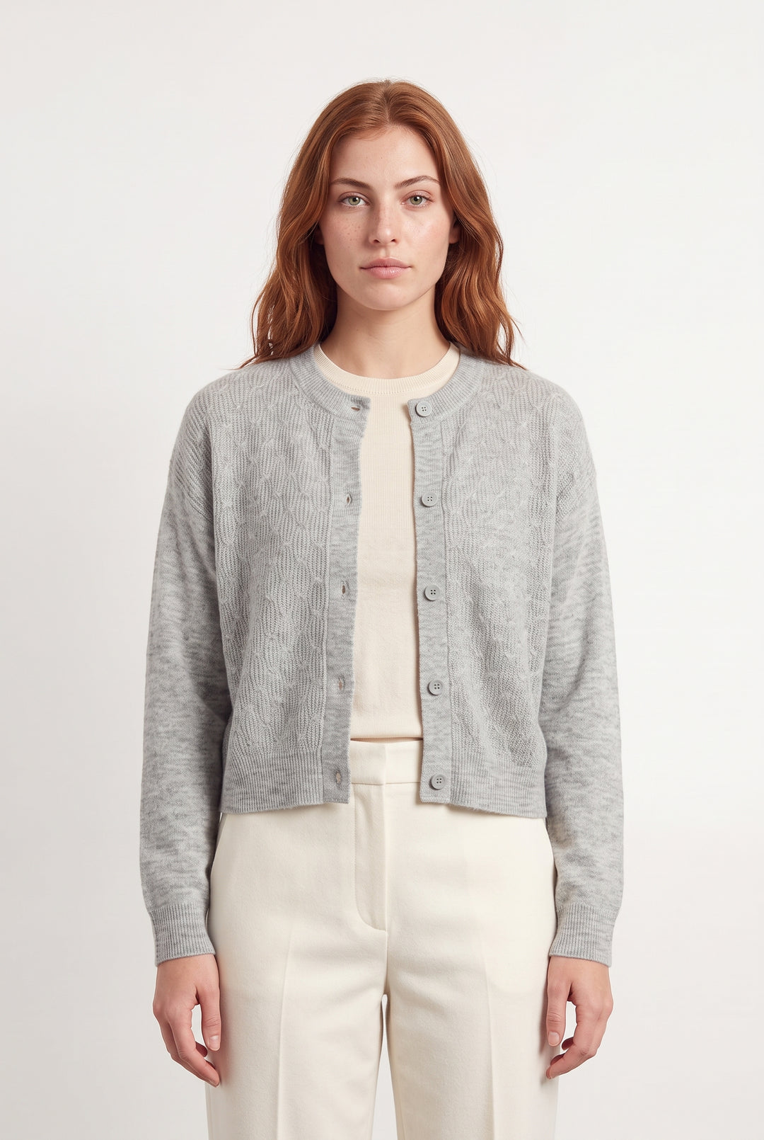 Cardigan Gris - Taille S/36 de la marque Comptoir des Cotonniers | PARAD119060 - Vendu par Paradigme - Image 1