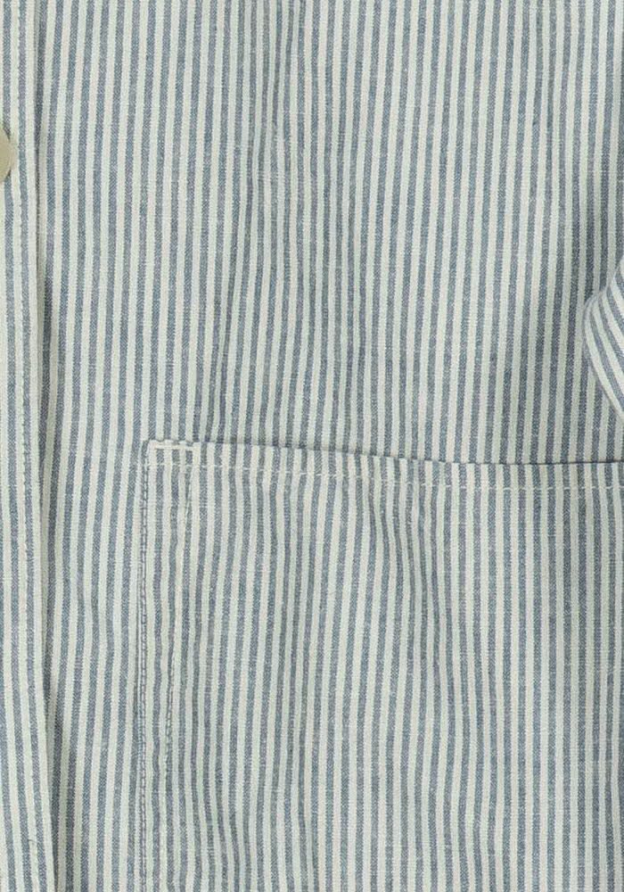 Veste Rayée Bleue et Blanche - Taille M/38 de la marque Comptoir des Cotonniers | PARAD119061 - Vendu par Paradigme - Image 3