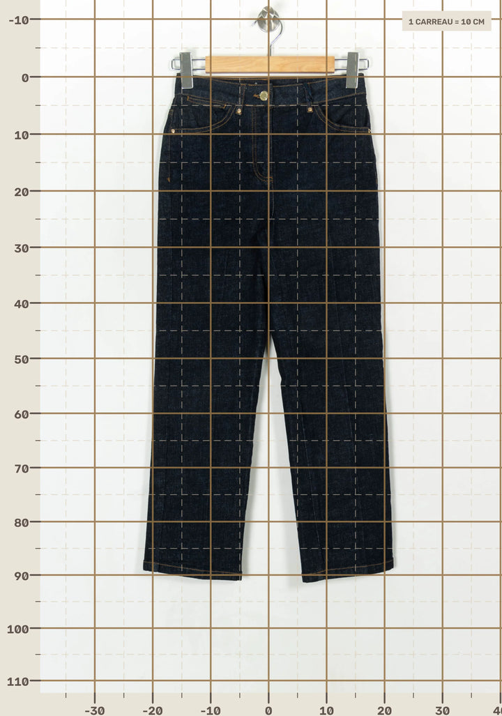 Jean Bleu - Taille XS/34 de la marque Caroll | PARAD119064 - Vendu par Paradigme - Image 4