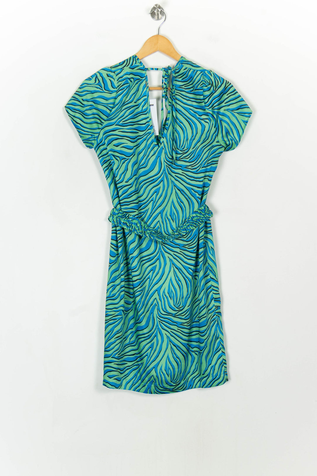 Robe Courte Verte et Bleue - Taille M/38 de la marque IKKS | PARAD119068 - Vendu par Paradigme - Image 5