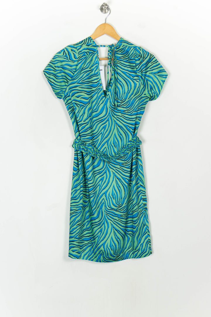 Robe Courte Verte et Bleue - Taille M/38 de la marque IKKS | PARAD119068 - Vendu par Paradigme - Image 5
