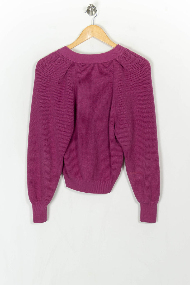 Cardigan Cache-Cœur Rose - Taille S/36 de la marque Des petits hauts | PARAD119071 - Vendu par Paradigme - Image 5