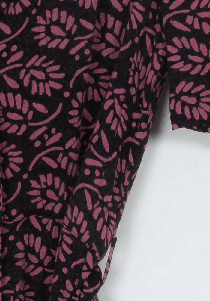 Combinaison Noire et Rose - Taille L/40 de la marque Claudie Pierlot | PARAD119072 - Vendu par Paradigme - Image 3