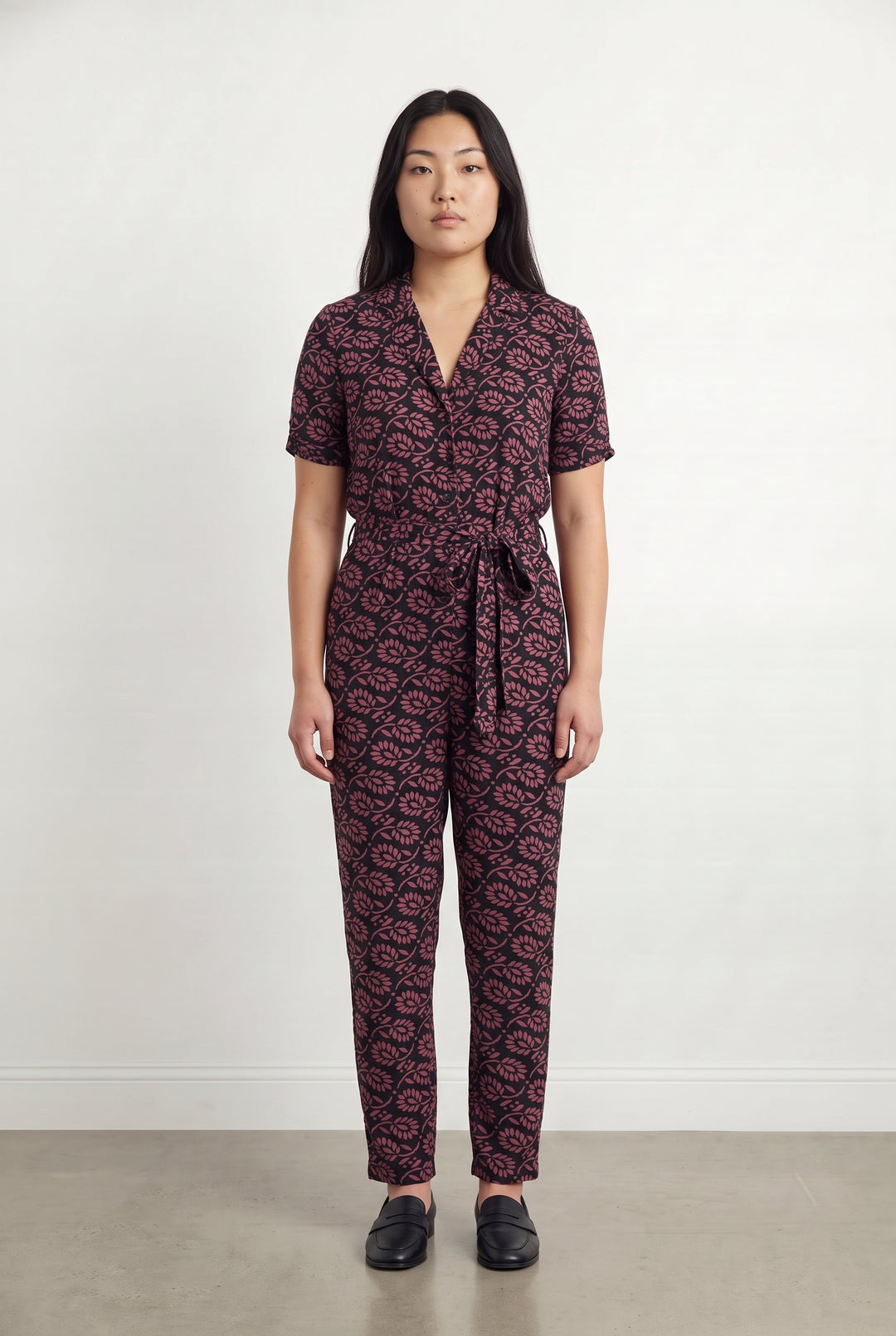 Combinaison Noire et Rose - Taille L/40 de la marque Claudie Pierlot | PARAD119072 - Vendu par Paradigme - Image 1