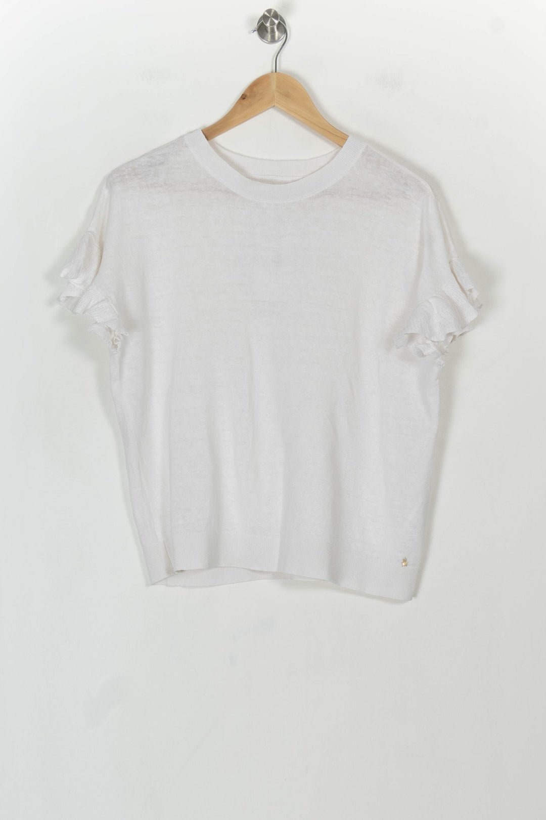 Pull Blanc - Taille M/38 de la marque Des petits hauts | PARAD119073 - Vendu par Paradigme - Image 2