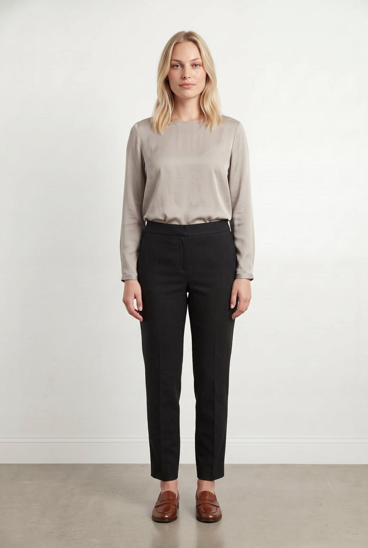 Pantalon Noir - Taille L/40 de la marque Caroll | PARAD119074 - Vendu par Paradigme - Image 1