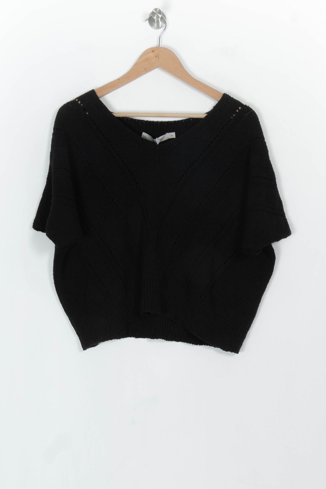 Pull Noir - Taille M/38 de la marque La Fée Maraboutée | PARAD119077 - Vendu par Paradigme - Image 2