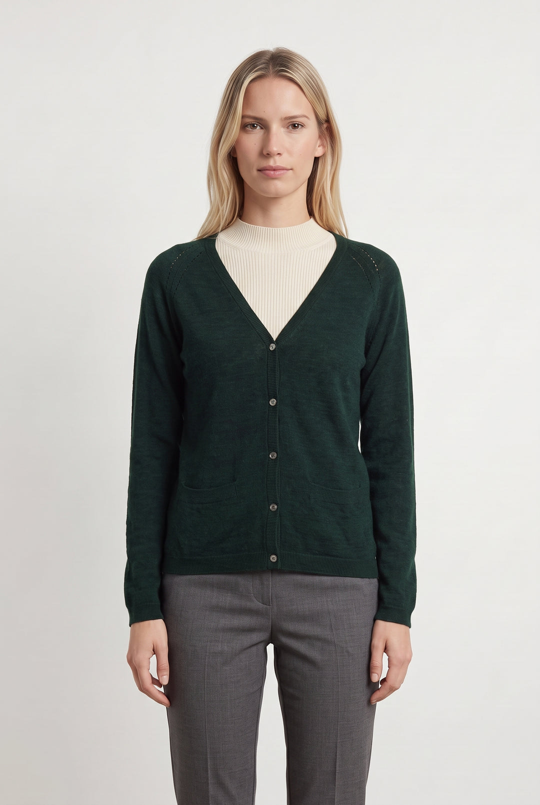 Cardigan Vert - Taille S/36 de la marque Soeur | PARAD119080 - Vendu par Paradigme - Image 1