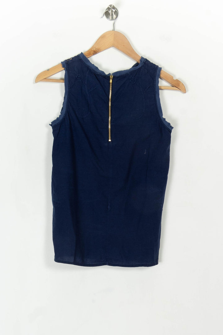 Débardeur Bleu - Taille M/38 de la marque Maje | PARAD119081 - Vendu par Paradigme - Image 5