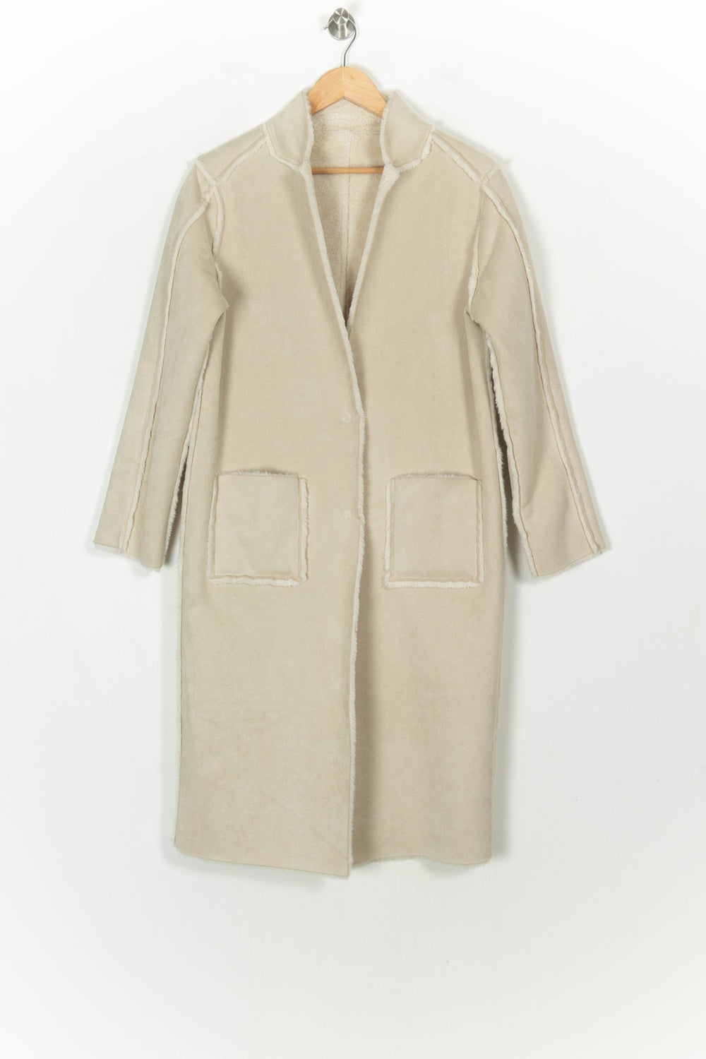 Manteau Beige - Taille S/36 de la marque Suncoo | PARAD119083 - Vendu par Paradigme - Image 2