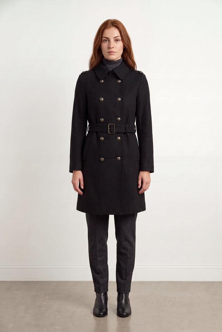 Manteau Noir - Taille S/36 de la marque Kookai | PARAD119084 - Vendu par Paradigme - Image 1
