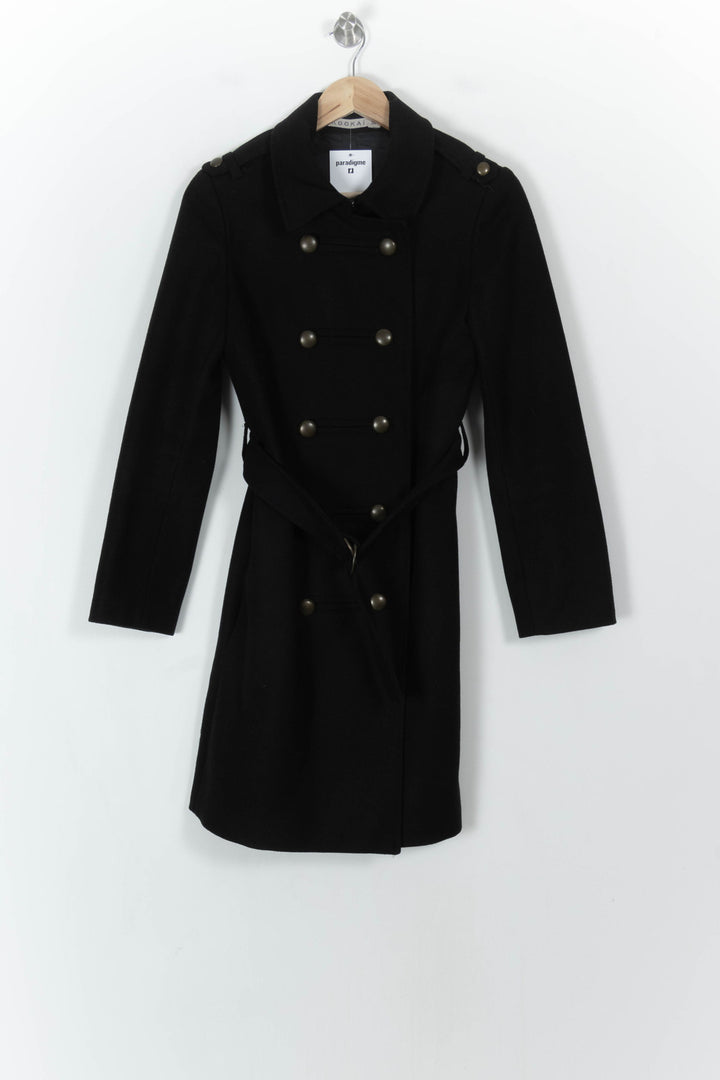Manteau Noir - Taille S/36 de la marque Kookai | PARAD119084 - Vendu par Paradigme - Image 2