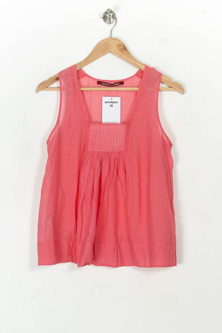 Débardeur Rose - Taille M/38 de la marque Comptoir des Cotonniers | PARAD119094 - Vendu par Paradigme - Image 2