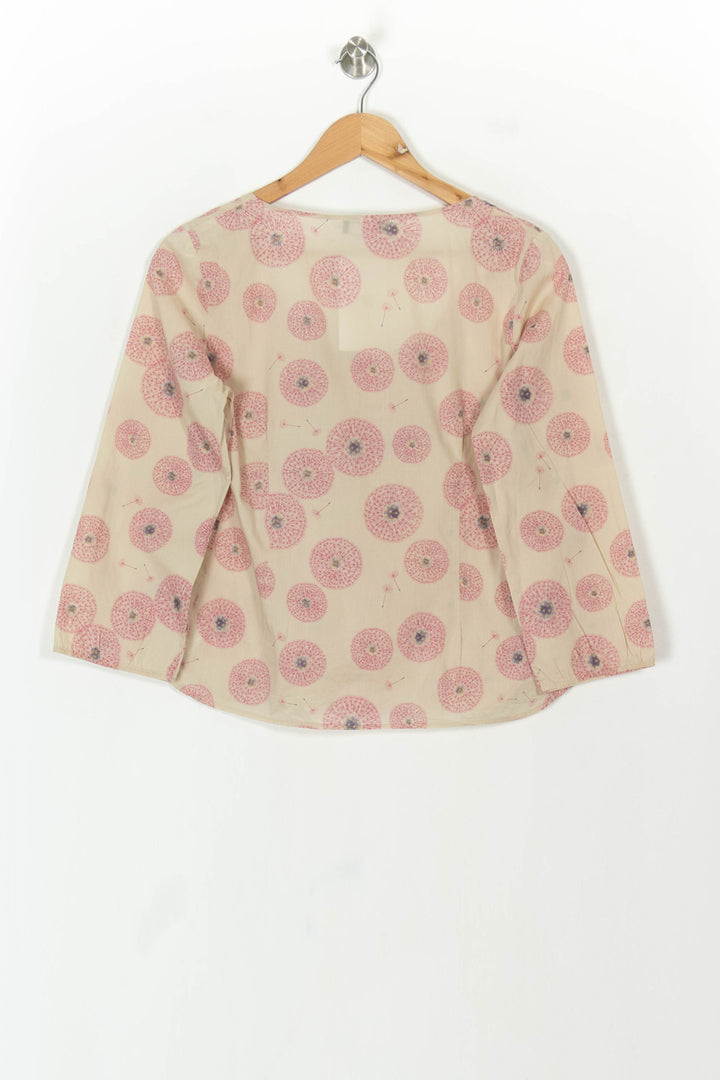 Blouse Beige et Rose - Taille M/38 de la marque One Step | PARAD119096 - Vendu par Paradigme - Image 5