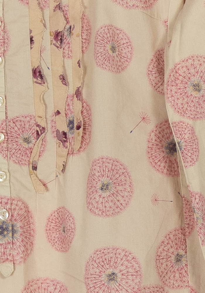 Blouse Beige et Rose - Taille M/38 de la marque One Step | PARAD119096 - Vendu par Paradigme - Image 3