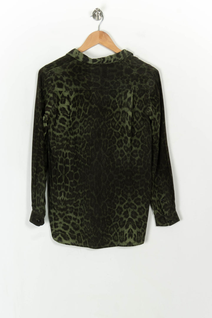 Chemise Verte - Taille XS/34 de la marque The Kooples | PARAD119098 - Vendu par Paradigme - Image 5